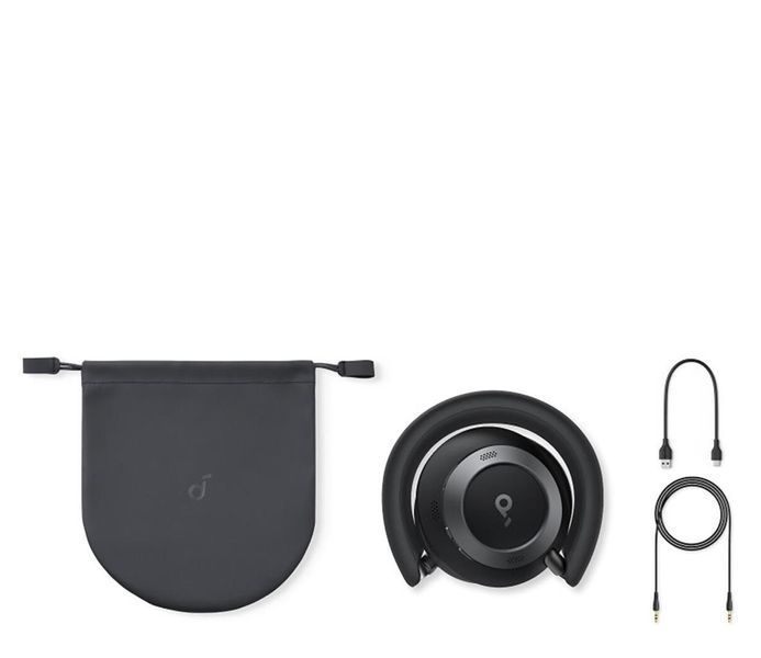 Наушники с микрофоном Soundcore Space One Pro Black (A3062G11) 529530ua фото