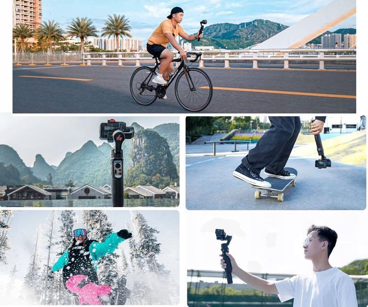 Монопод для селфі (Selfie Stick) Hohem iSteady Pro4 Black 470958 фото