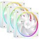 Вентилятор ID-Cooling AF 127 ARGB White Trio (AF-127-ARGB-W TRIO) 577473ua фото 1