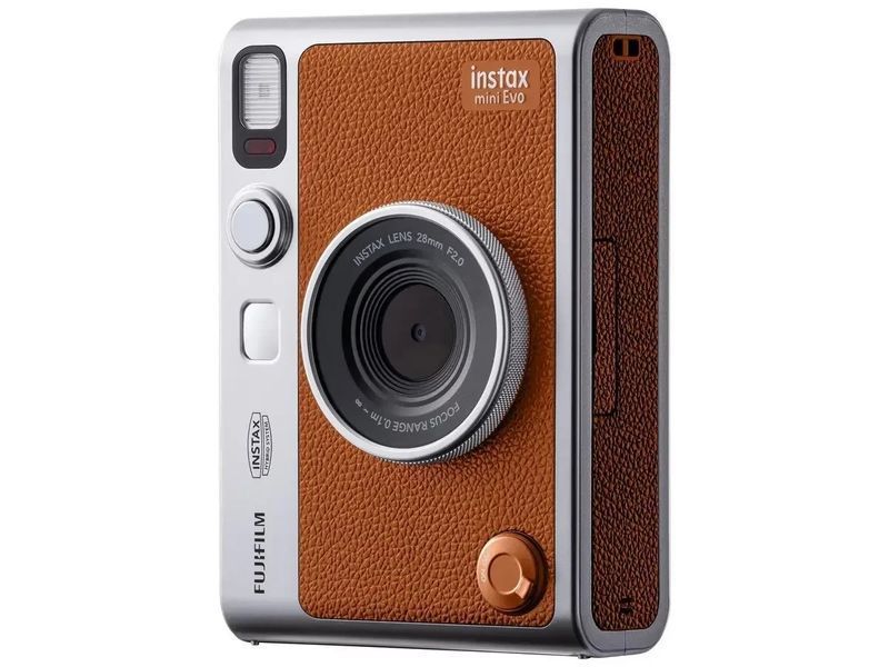 Фотокамера миттєвого друку Fujifilm Instax mini EVO Brown (16812534) 490807 фото