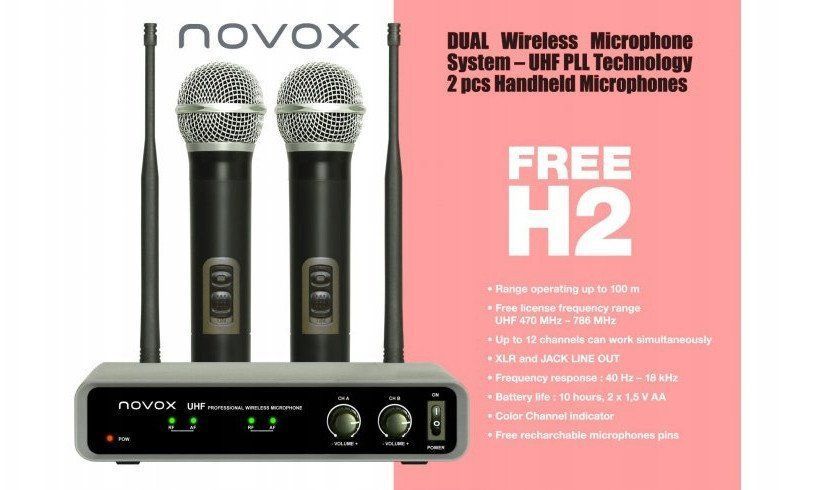 Мікрофон для ПК/ для стрімінгу, підкастів Novox Free H2 291247 фото