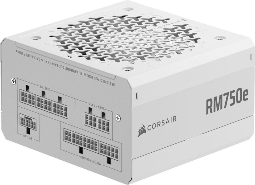 Блок живлення Corsair RM750e 2025 White (CP-9020292) 589773ua фото