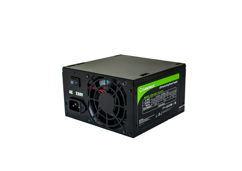 Блок живлення GameMax GM-400-8CM Black 630401ua фото