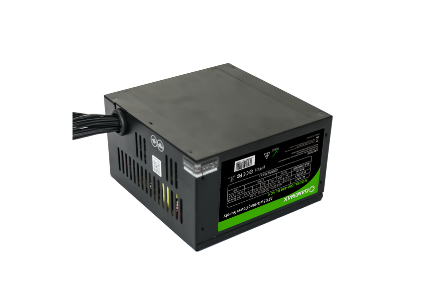 Блок живлення GameMax GM-400-8CM Black 630401ua фото