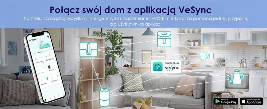 Очиститель воздуха Levoit Smart Air Purifier Core 200S White (HEAPAPLVSEU0064) 394673ua фото