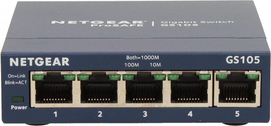 Комутатор некерований Netgear GS105GE 372370ua фото