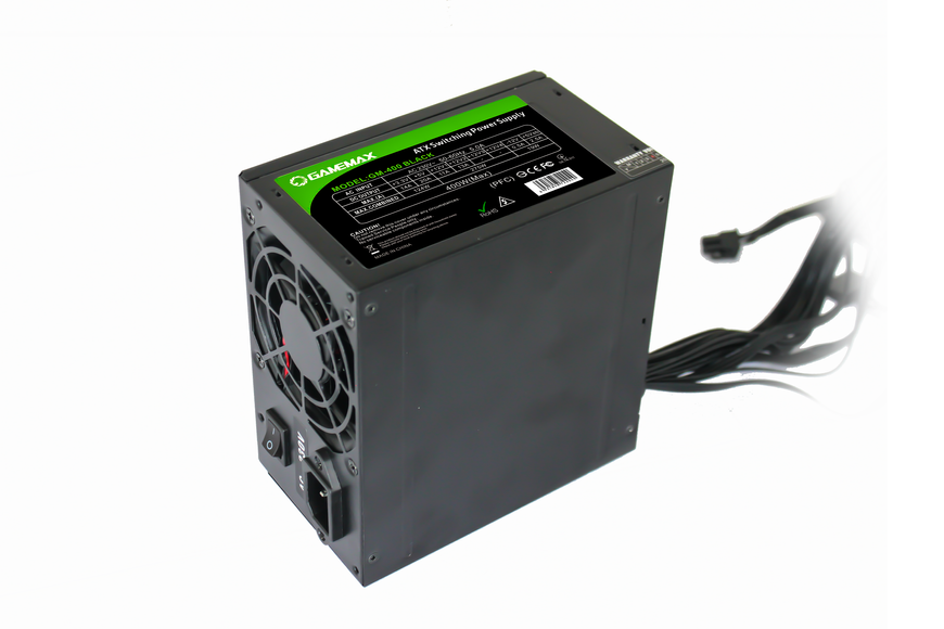 Блок живлення GameMax GM-400-8CM Black 630401ua фото
