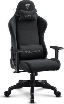 Компьютерное кресло для геймера Sense7 Spellcaster Fuku Black 593121 фото