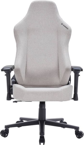 Комп'ютерне крісло для геймера GamePro FGC750 Fabric Light Grey (FGC750LG) 578359ua фото