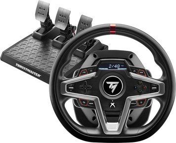Комплект (кермо, педалі) Thrustmaster T248X Black (4460182) 365993ua фото