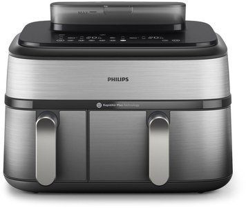 Мультипечь (аэрофритюрница) Philips Dual Basket Airfryer 5000 Series NA555/00 595511ua фото