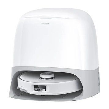 Робот-пилосос з вологим прибиранням Roborock Qrevo Curv White 569389 фото