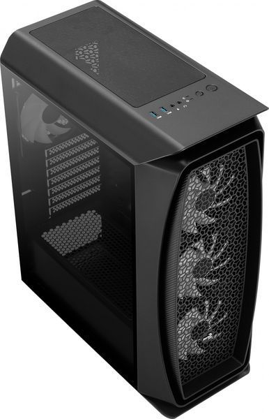 Корпус Aerocool Aero One Frost-G-BK-v1 Black (ACCM-PB17043.11) 541788 фото
