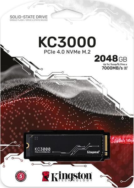 SSD накопичувач Kingston KC3000 2048 GB (SKC3000D/2048G) 355533ua фото