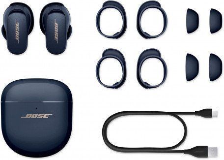 Навушники TWS Bose QuietComfort Earbuds II Midnight Blue (870730-0030) 533199ua фото