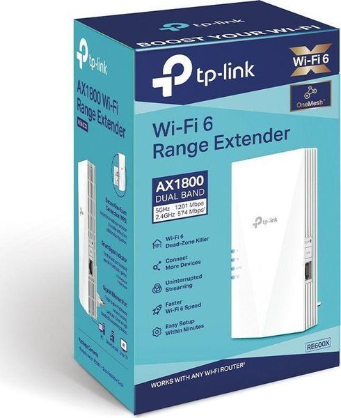 Повторювач Wi-Fi TP-Link RE600X 368093ua фото