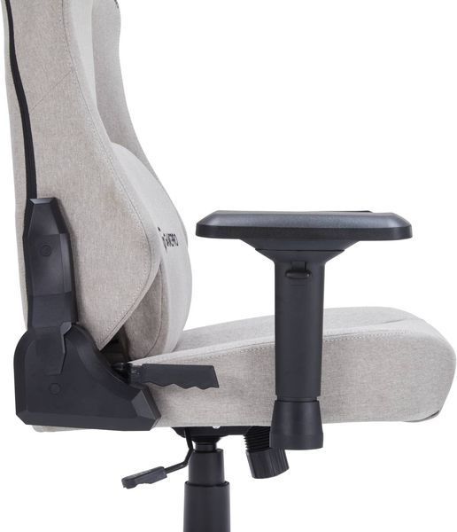 Комп'ютерне крісло для геймера GamePro FGC750 Fabric Light Grey (FGC750LG) 578359ua фото