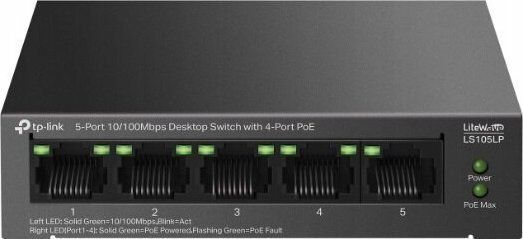 Коммутатор неуправляемый TP-Link TL-LS105LP 562280ua фото
