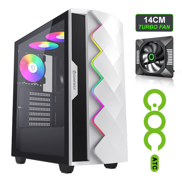 Корпус GameMax Diamond CP White 628299ua фото