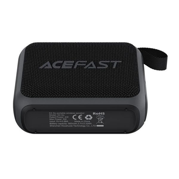 Портативная колонка Acefast K4 Go Black (6974316285113) 627259ua фото