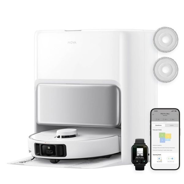 Робот-пилосос Dreame Mova Tech P50 Pro Ultra White 571931 фото