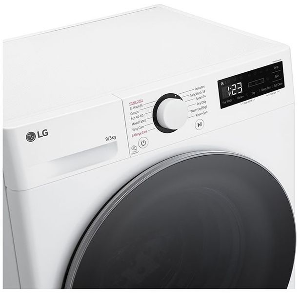 Стирально-сушильная машина автоматическая LG F2DR509S1W 621432 фото