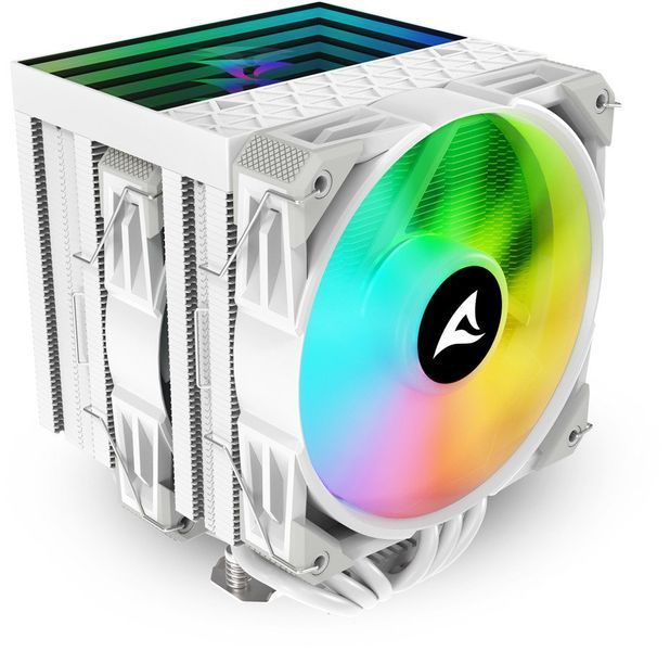 Повітряне охолодження Sharkoon A60 ARGB White (4044951042067) 618250 фото