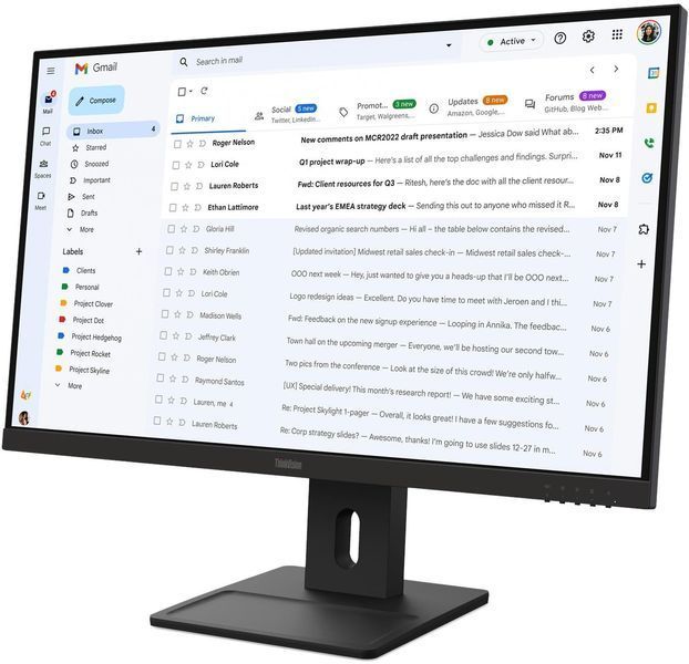 Монитор Lenovo ThinkVision E27-40 (64BCMAT4EU) 620404 фото