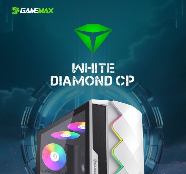 Корпус GameMax Diamond CP White 628299ua фото