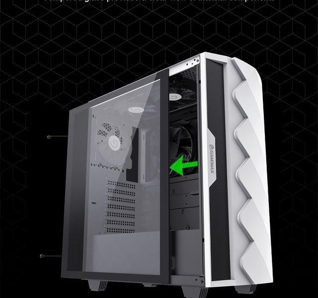 Корпус GameMax Diamond CP White 628299ua фото