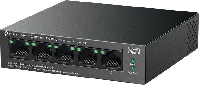 Коммутатор неуправляемый TP-Link TL-LS105LP 562280ua фото
