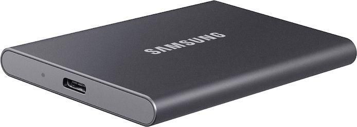 SSD накопичувач Samsung T7 2 TB Titan Gray (MU-PC2T0T/WW) 338743ua фото