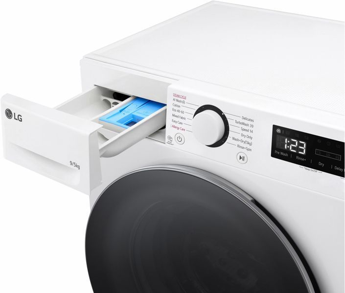 Стирально-сушильная машина автоматическая LG F2DR509S1W 621432 фото