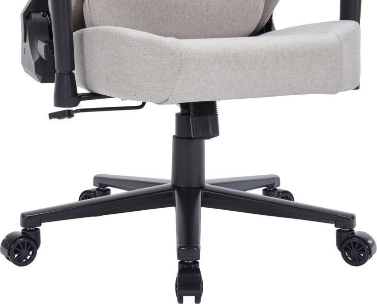 Комп'ютерне крісло для геймера GamePro FGC750 Fabric Light Grey (FGC750LG) 578359ua фото