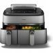 Мультипечь (аэрофритюрница) Philips Dual Basket Airfryer 5000 Series NA555/00 595511ua фото 2