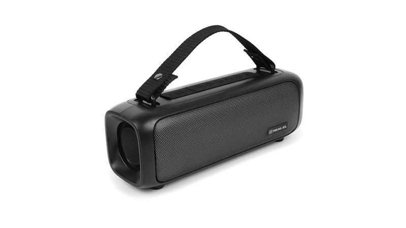 Портативная колонка Real-El X-717 Black (EL121600021) 580015ua фото