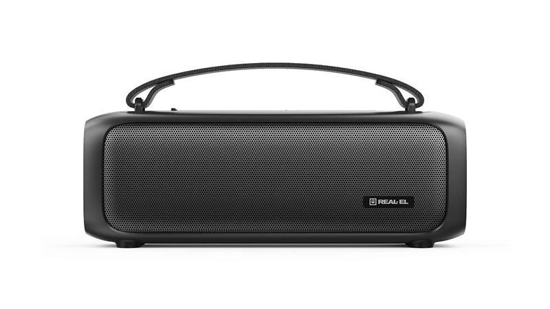 Портативная колонка Real-El X-717 Black (EL121600021) 580015ua фото