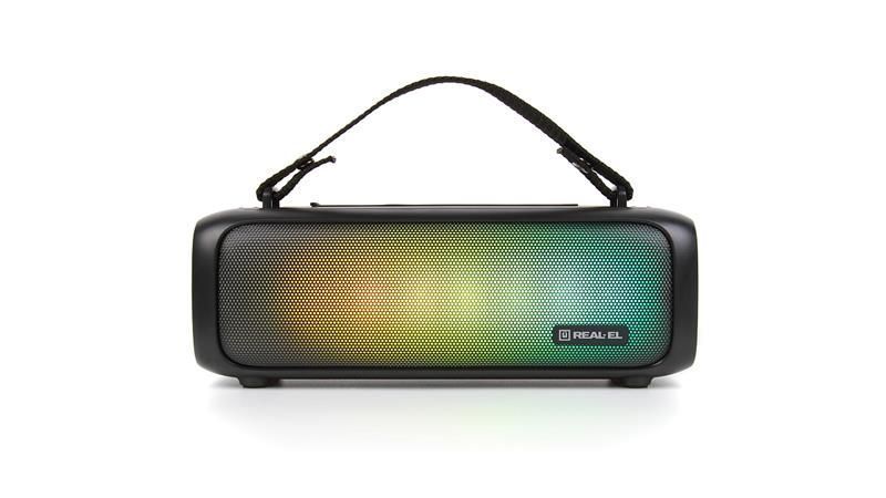 Портативная колонка Real-El X-717 Black (EL121600021) 580015ua фото