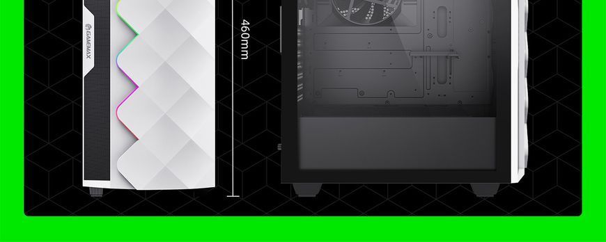 Корпус GameMax Diamond CP White 628299ua фото