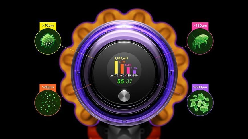 Вертикальный + ручной пылесос (2в1) Dyson V15 Detect Absolute 2023 Gold/Gold (447000-01) 528400 фото