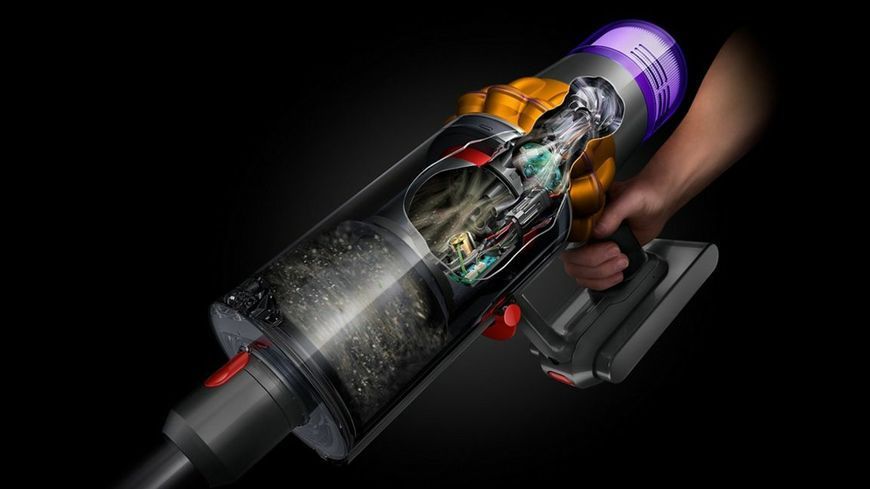Вертикальный + ручной пылесос (2в1) Dyson V15 Detect Absolute 2023 Gold/Gold (447000-01) 528400 фото