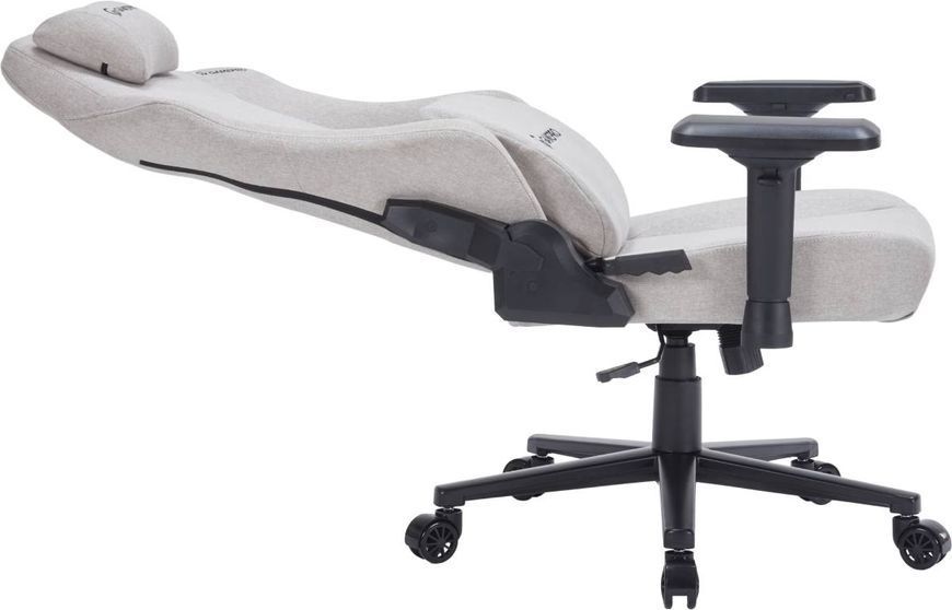 Комп'ютерне крісло для геймера GamePro FGC750 Fabric Light Grey (FGC750LG) 578359ua фото