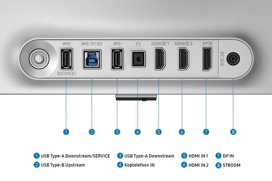 Монітор Samsung Odyssey G8 (LS32FG812SIXCI) 620460 фото