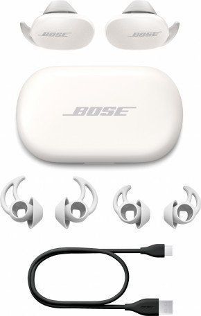 Наушники TWS Bose QuietComfort Earbuds Soapstone (831262-0020) 533200ua фото