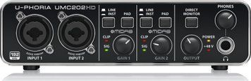 USB аудиоинтерфейс Behringer UMC202HD 549699 фото