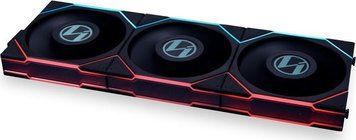 Вентилятор Lian Li Uni Fan TL LCD 120 Black 3-Pack (G99.12TLLCD3B.00) 550342 фото