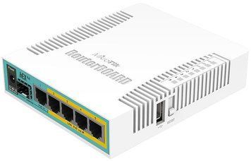 Маршрутизатор (роутер) Mikrotik hEX PoE (RB960PGS) 351509ua фото