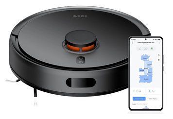 Робот-пилосос з вологим прибиранням Xiaomi Robot Vacuum S20 Black (BHR8628EU) 512866 фото