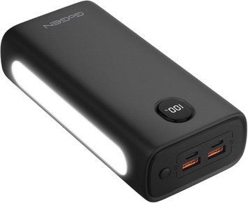 Зовнішній акумулятор (павербанк) GoGen PB300003B 30000mAh Black 619672 фото