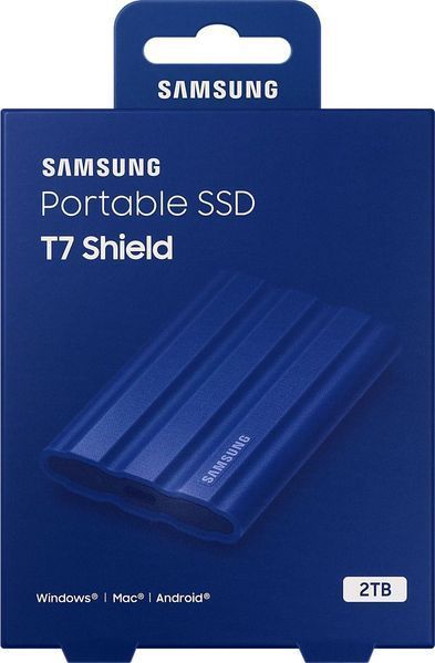 SSD накопичувач Samsung T7 Shield 2 TB Blue (MU-PE2T0R) 364795ua фото